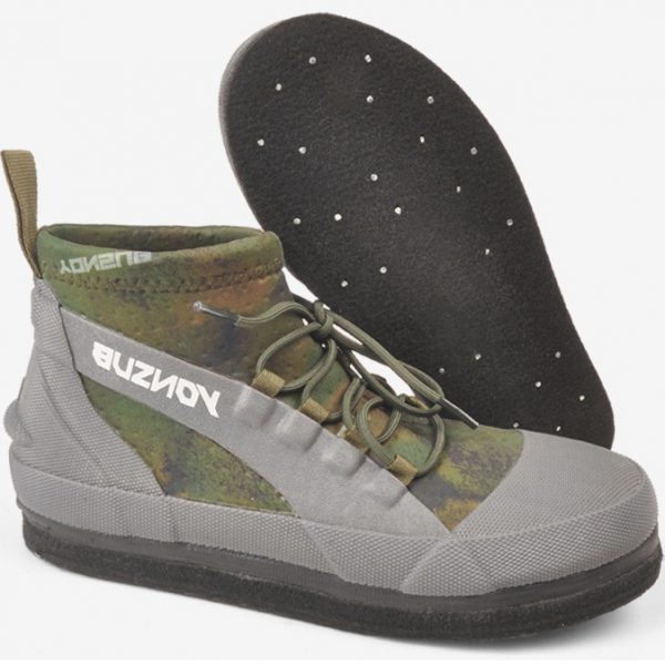 Mens Camouflage Felt Sole Rock Spike Fishing Boots